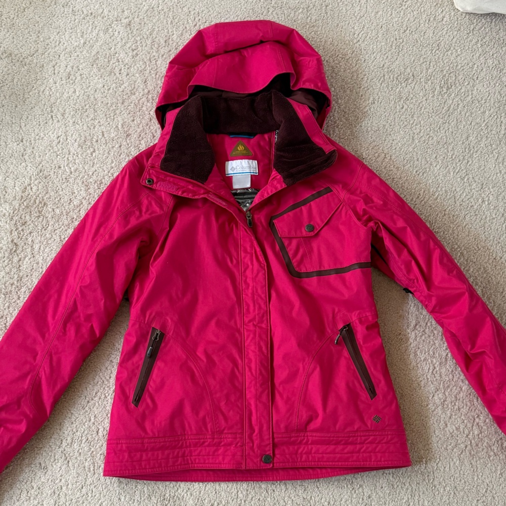 Columbia Sportswear Pink Darling Damsel Winter Coat SL 4218 - M